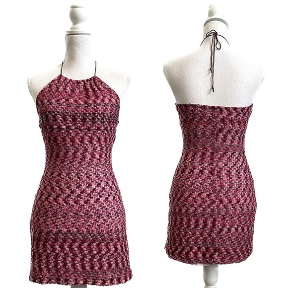 Wet Seal Dresses Formula X Rare Vintage Crochet Halter Babydoll Sun